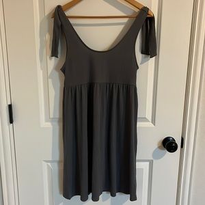NWOT Wild Fable - Gray Tie Strap Dress